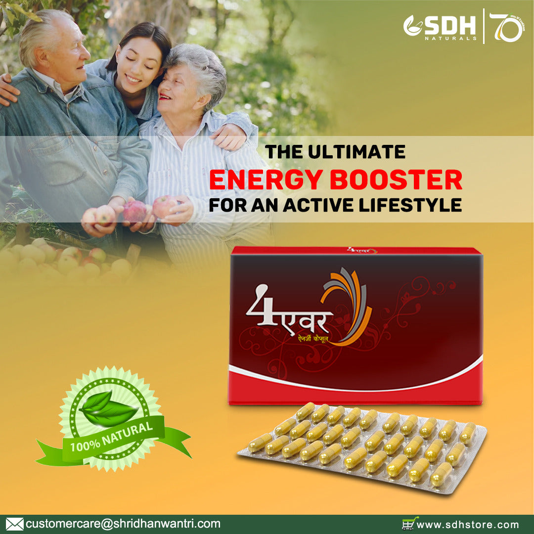 4 EVER Capsules Elevate Your Strength, Ignite Your Stamina!
