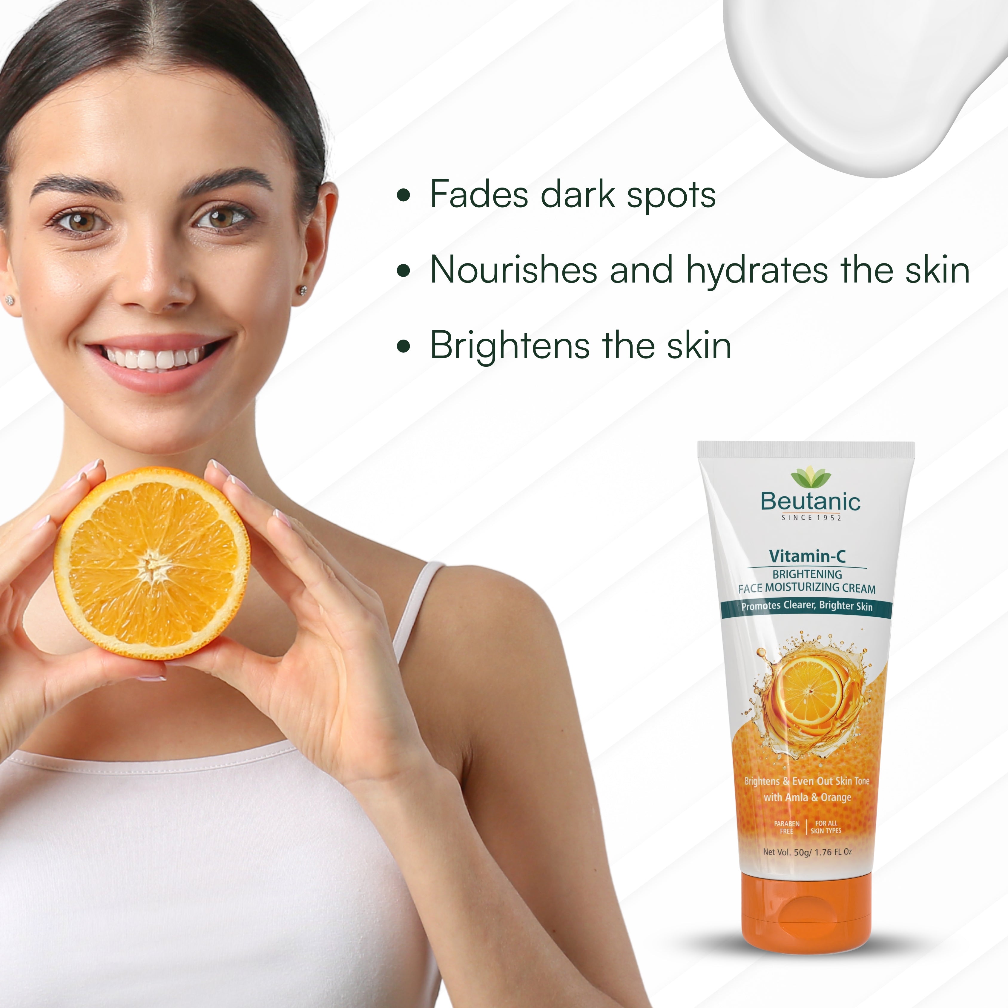 Vitamin-C Brightening Face Moisturizing Cream