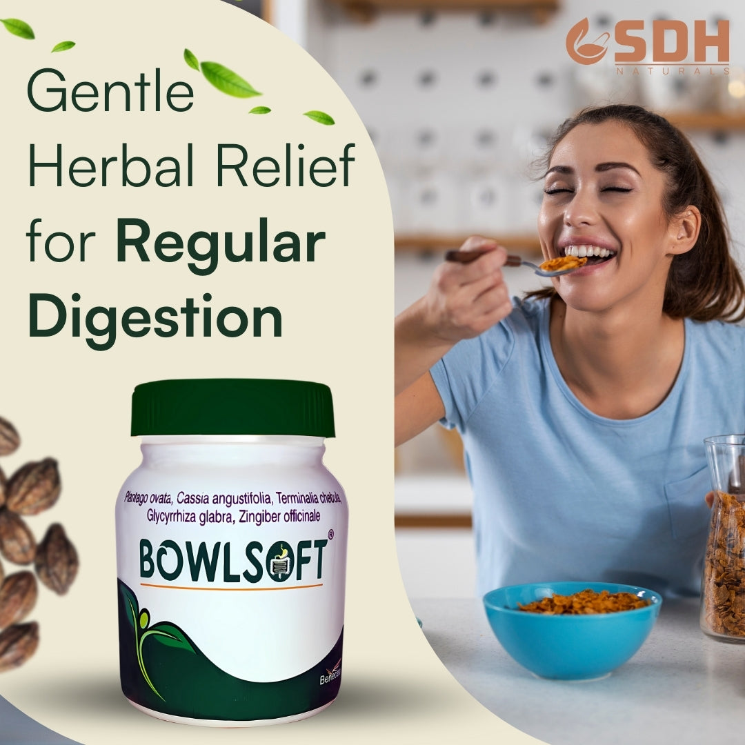 Supports Natural Bowel Movement & Gut Comfort