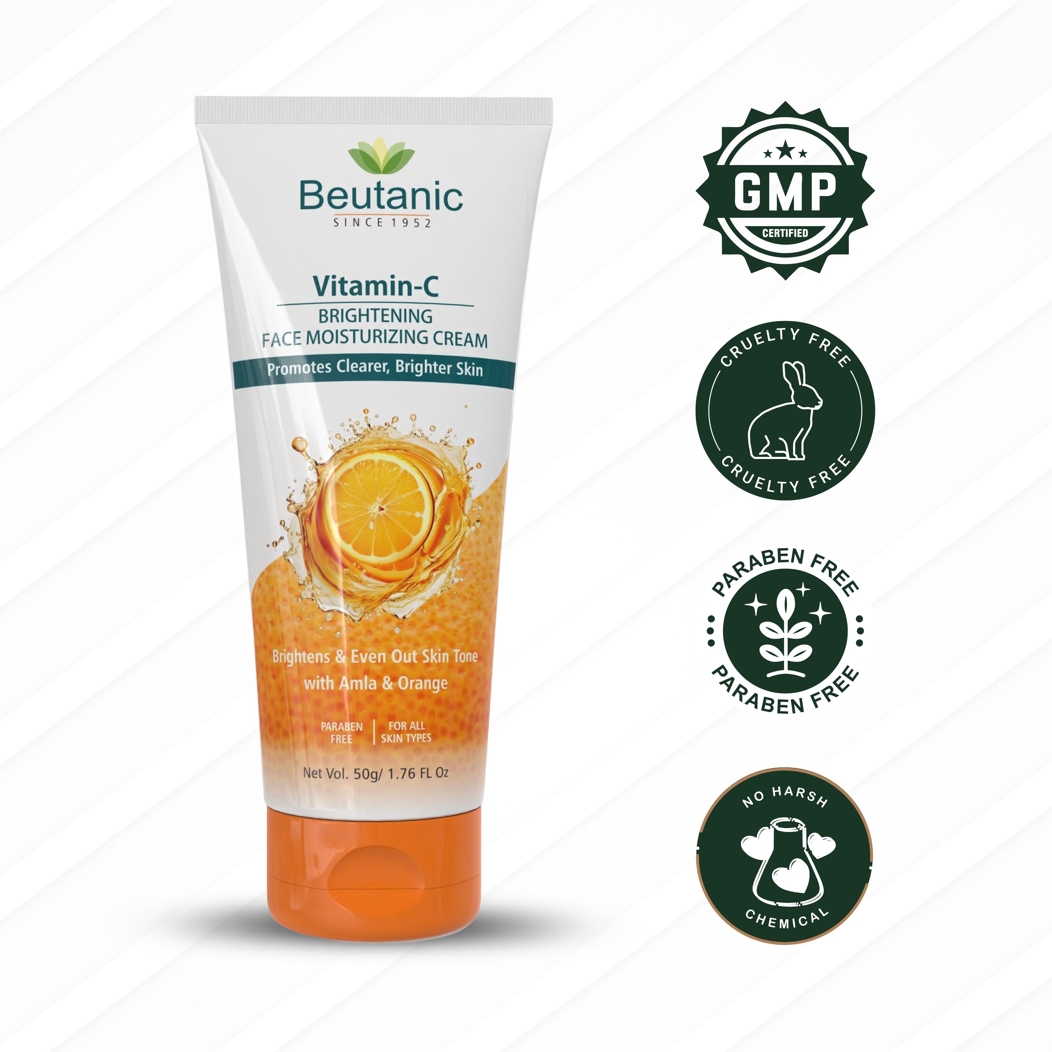 Vitamin-C Brightening Face Moisturizing Cream