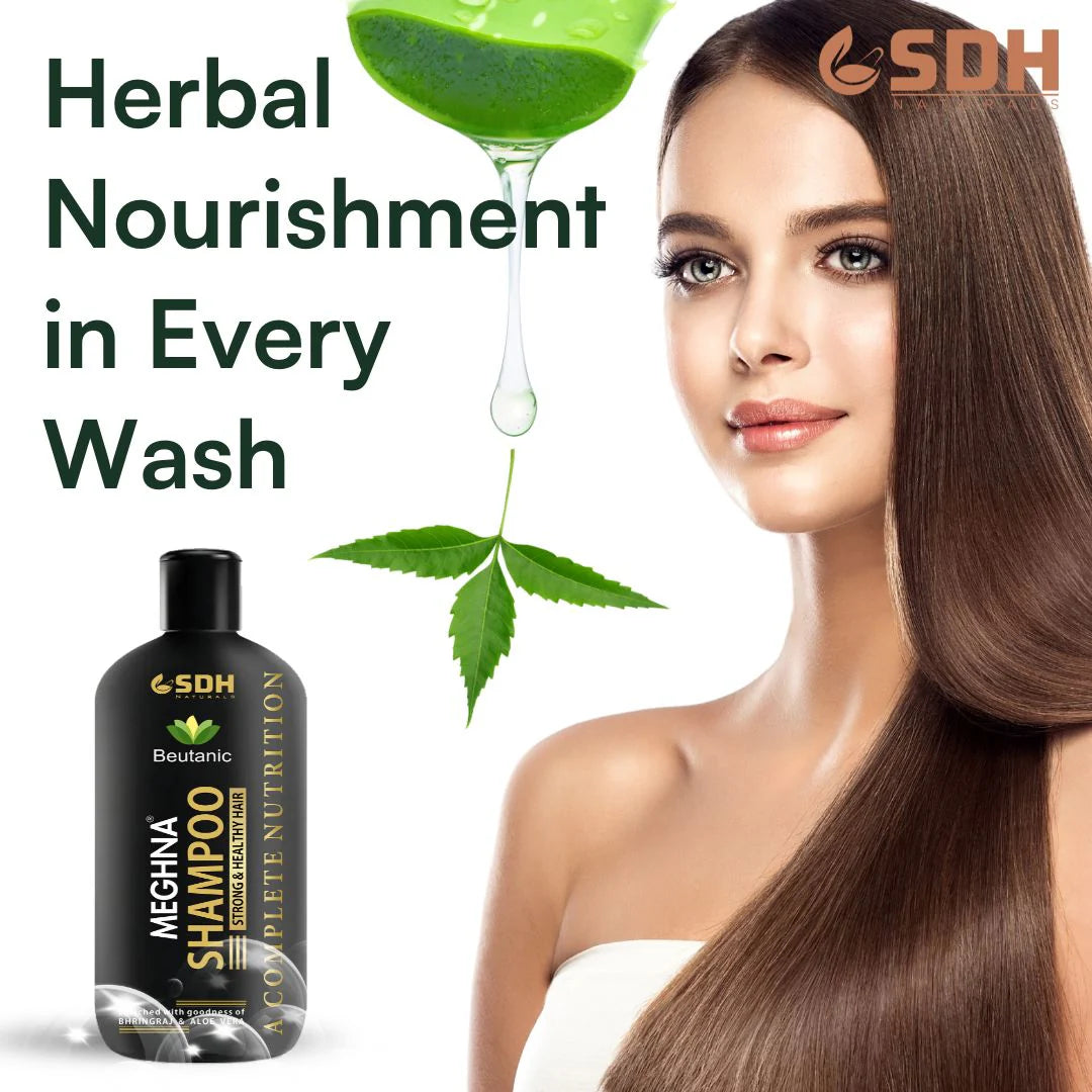 Meghna Shampoo + Locks N Looks Hair Oil