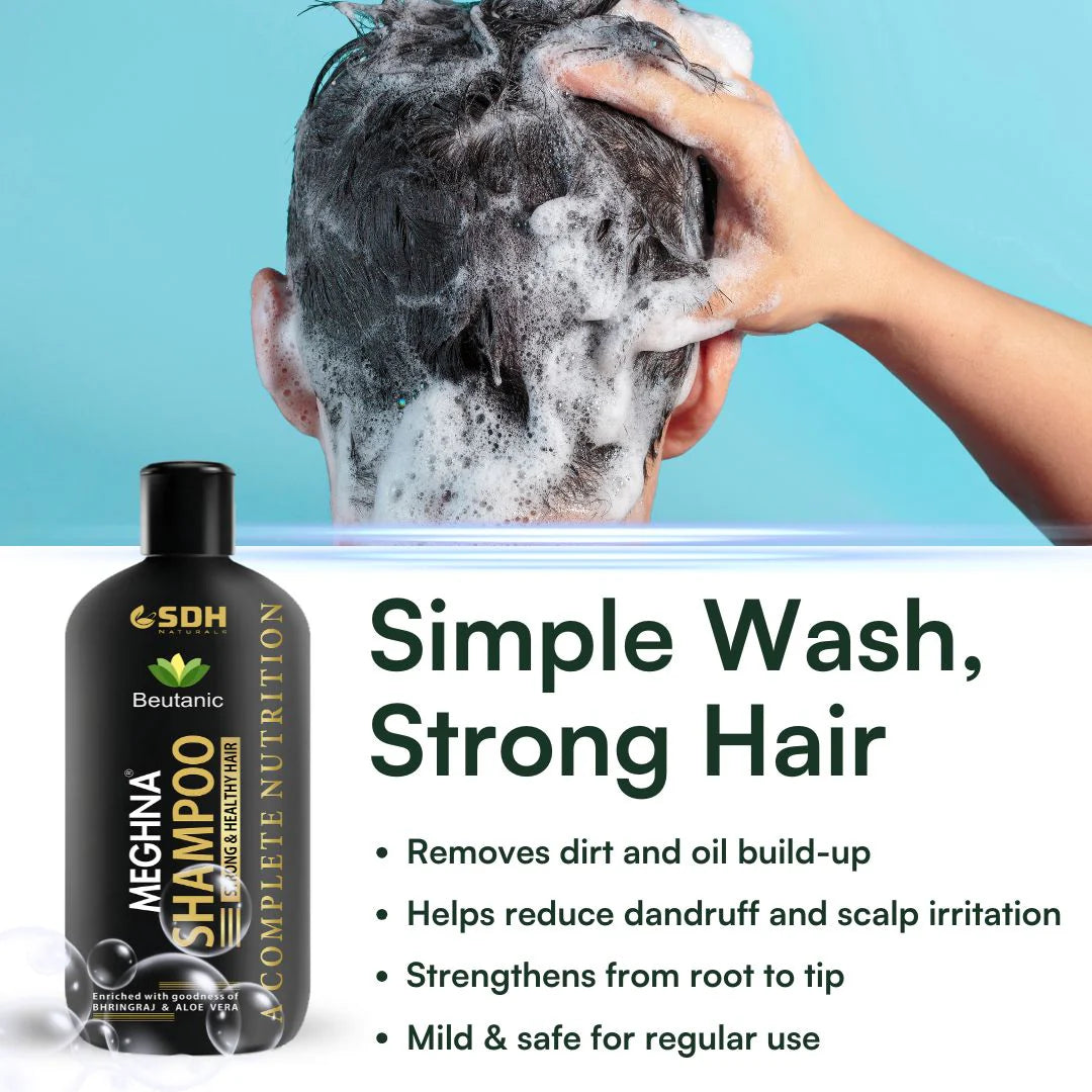 Keshya Hair Vitalizer + Meghna Shampoo