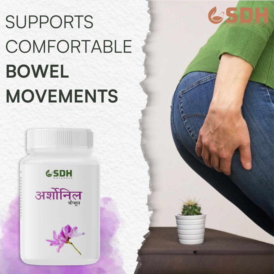 Arshonyl Capsules  Effective Relief from Piles Pain, Discomfort, Burning