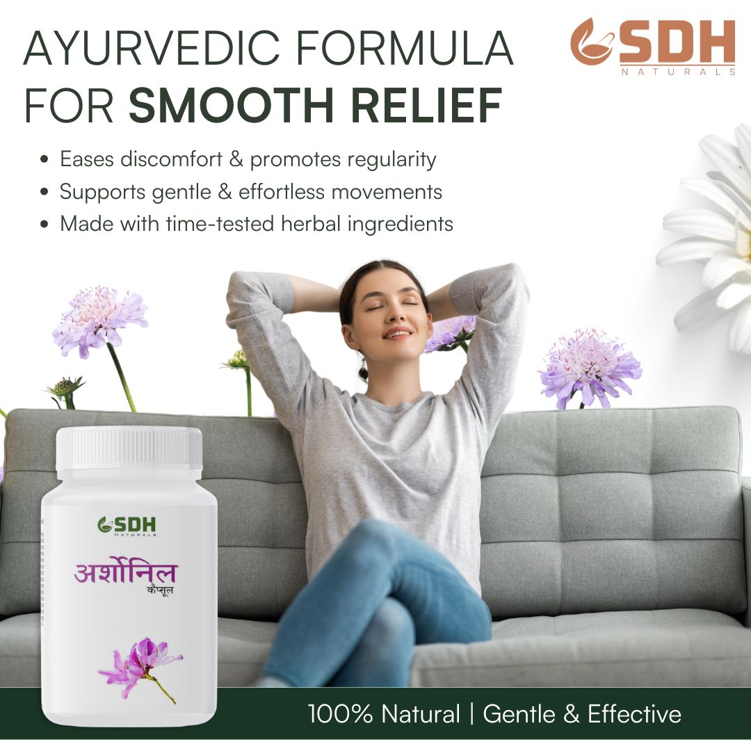 Arshonyl Capsules  Effective Relief from Piles Pain, Discomfort, Burning