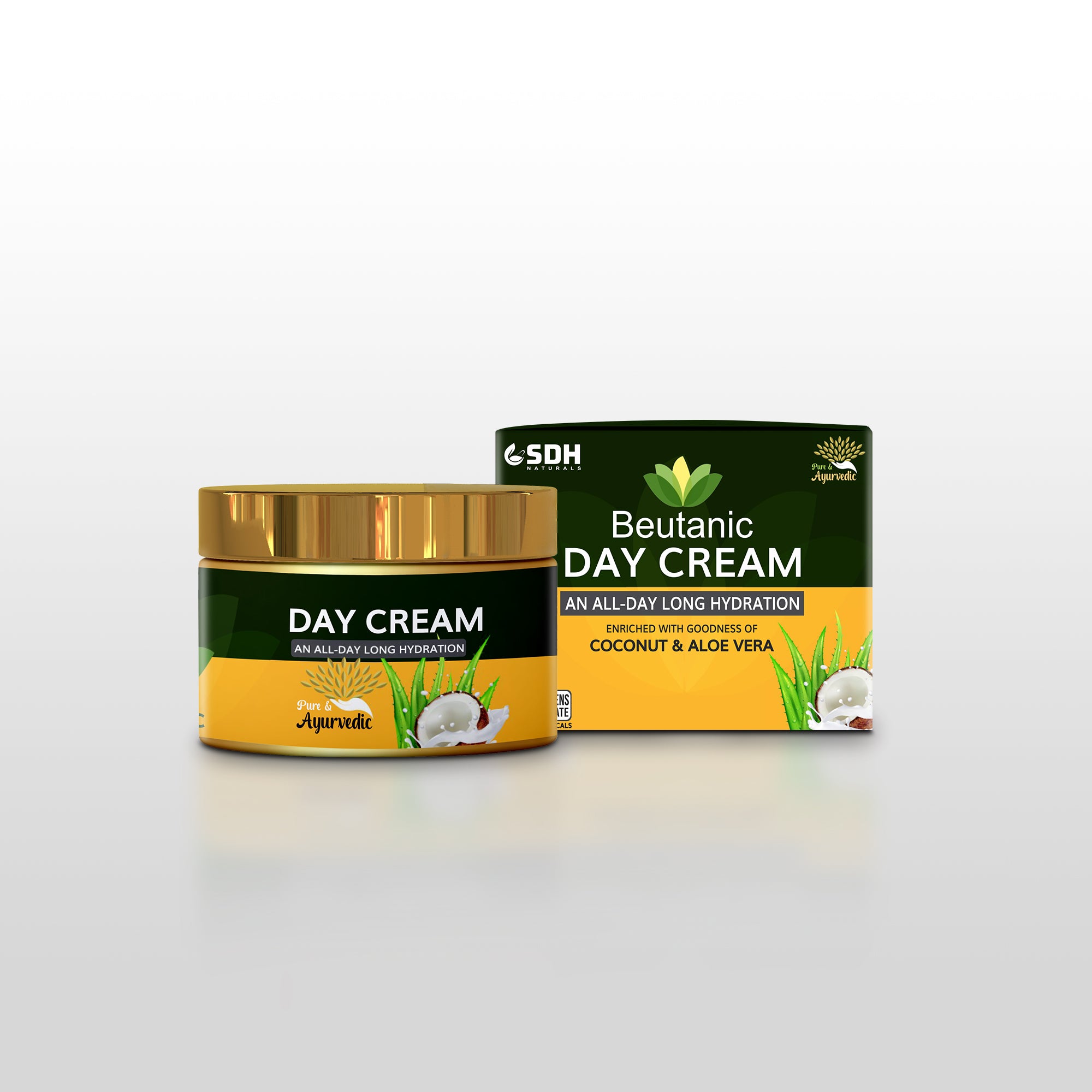 Beutanic Day Cream Enriched With Goodness of Coconut & Aloe Vera
