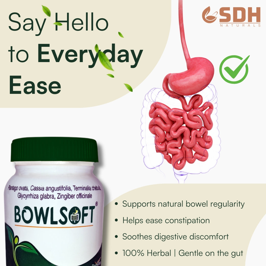 Supports Natural Bowel Movement & Gut Comfort