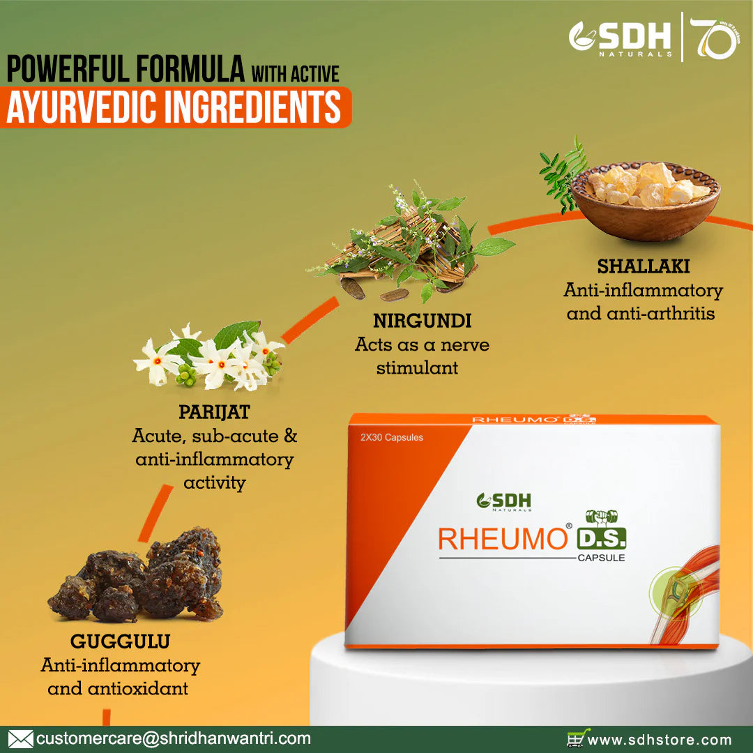 Rheumo DS Capsule + Rheumo Oil