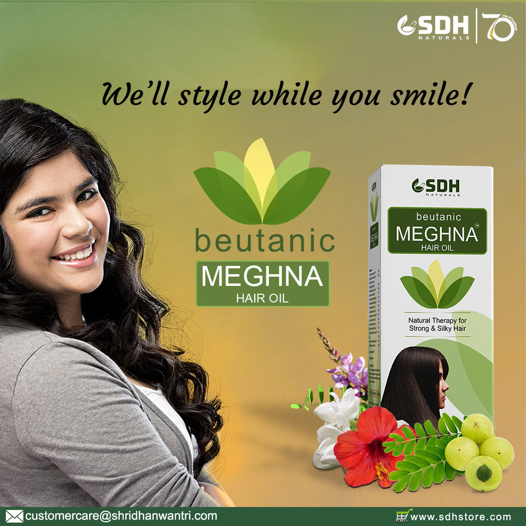 Beutanic Meghna Hair Oil- A systemic care for hair related problems.