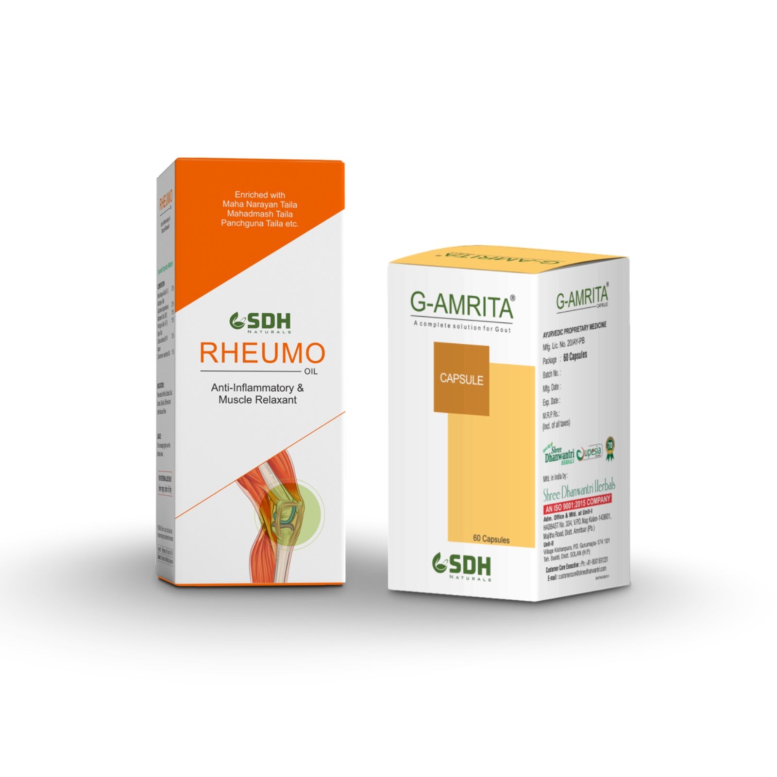 G Amrita Capsule + Rheumo Oil