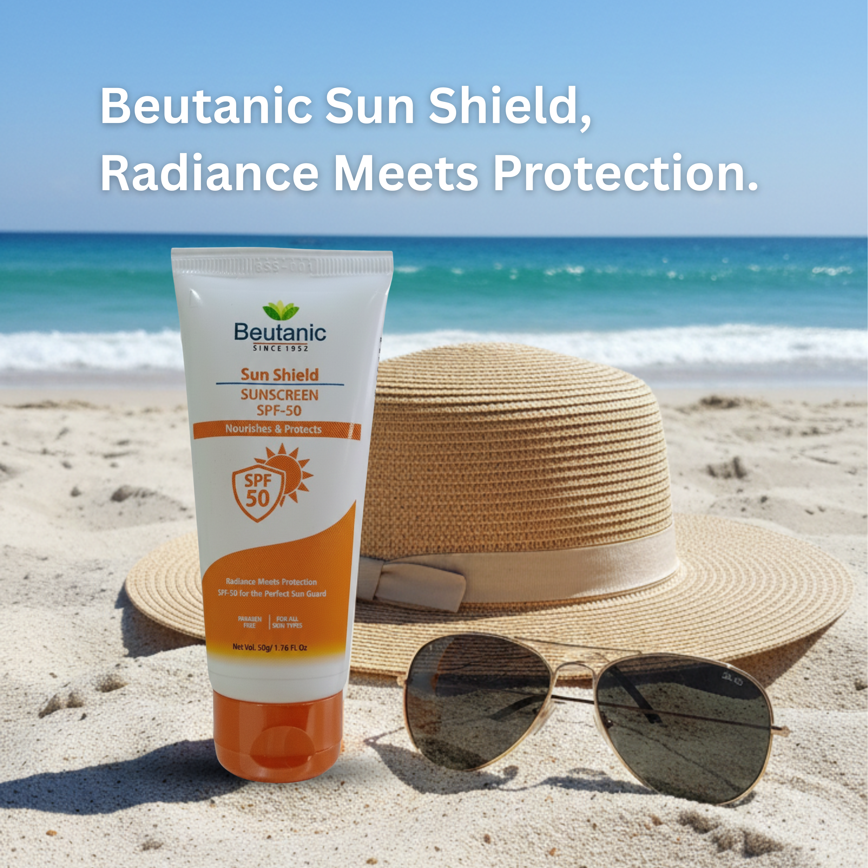 Sun Shield Sunscreen SPF-50 (pack of 2)