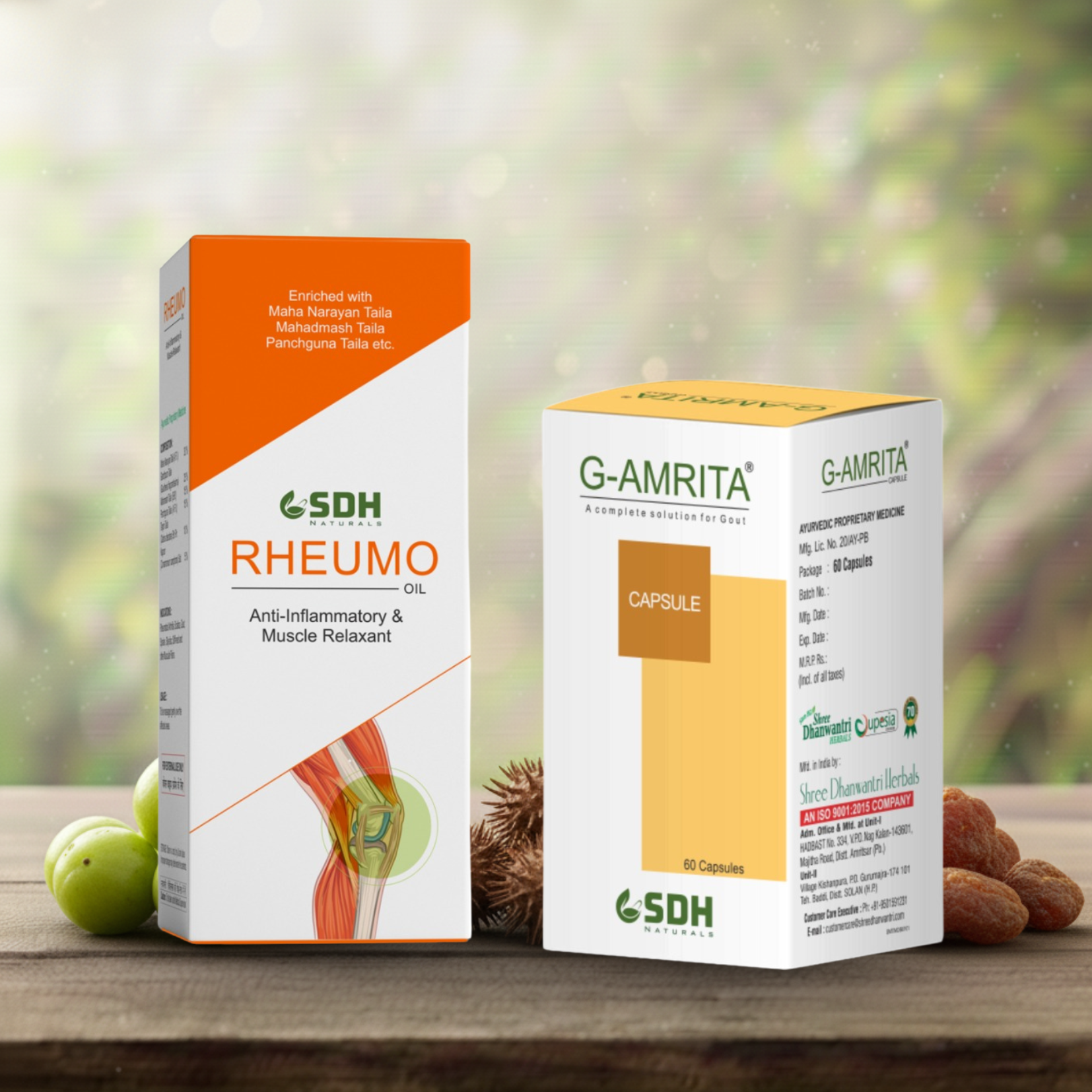 G Amrita Capsule + Rheumo Oil
