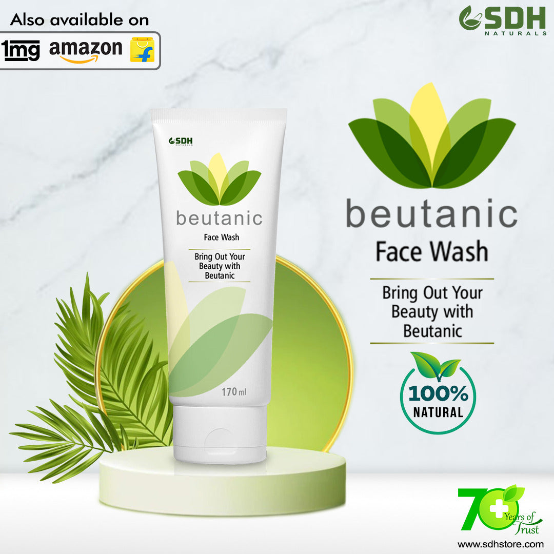 Beutanic - Best Face Wash for all Skin types Pack of 170 ml