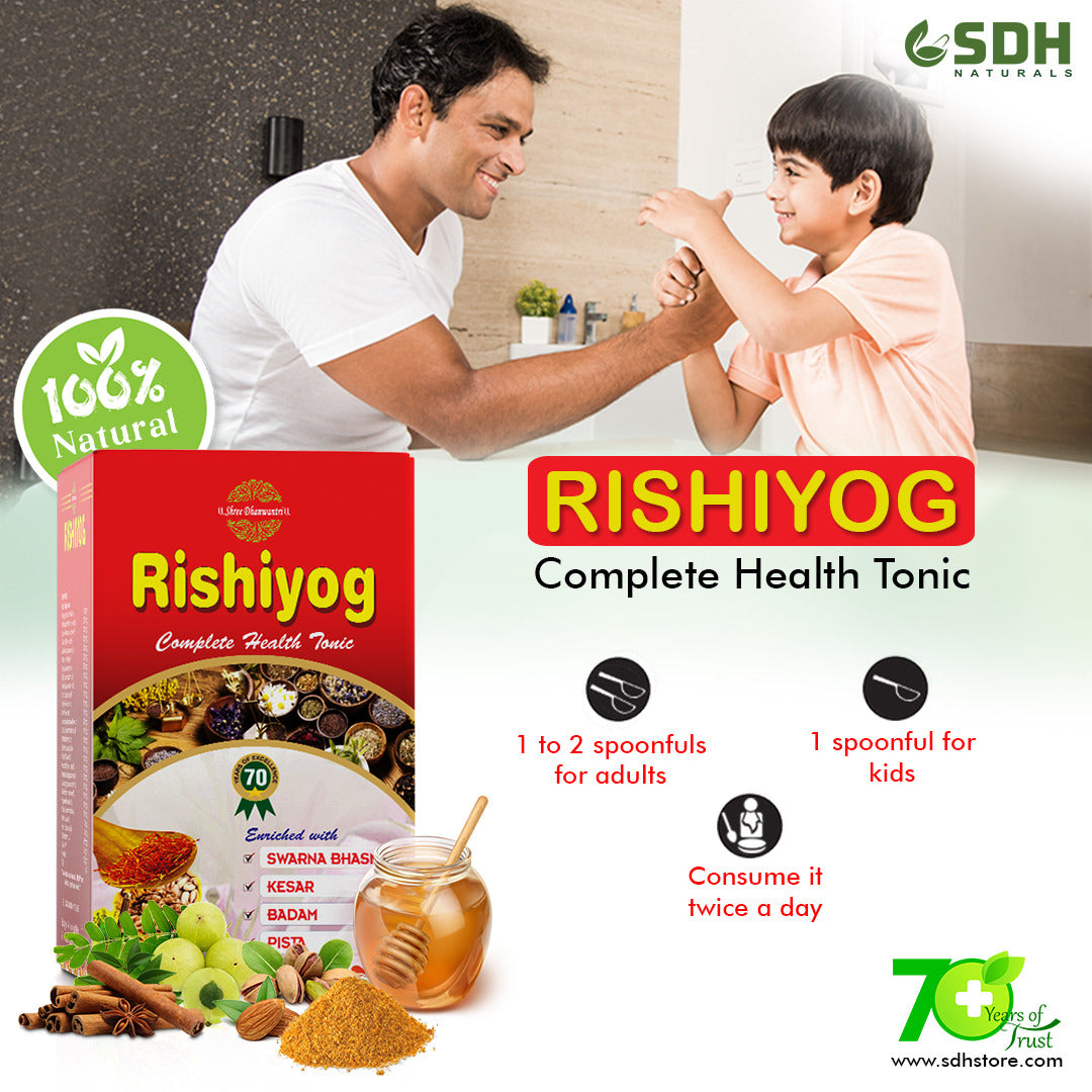 Rishiyog - Enriched with the goodness of precious herbs & dry fruits